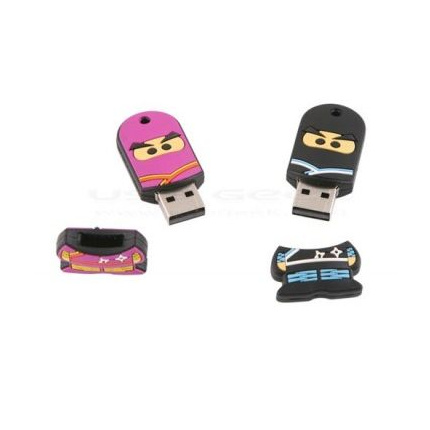 Maßgefertigte USB-Stick in Form eines Ninjas - Topgiving